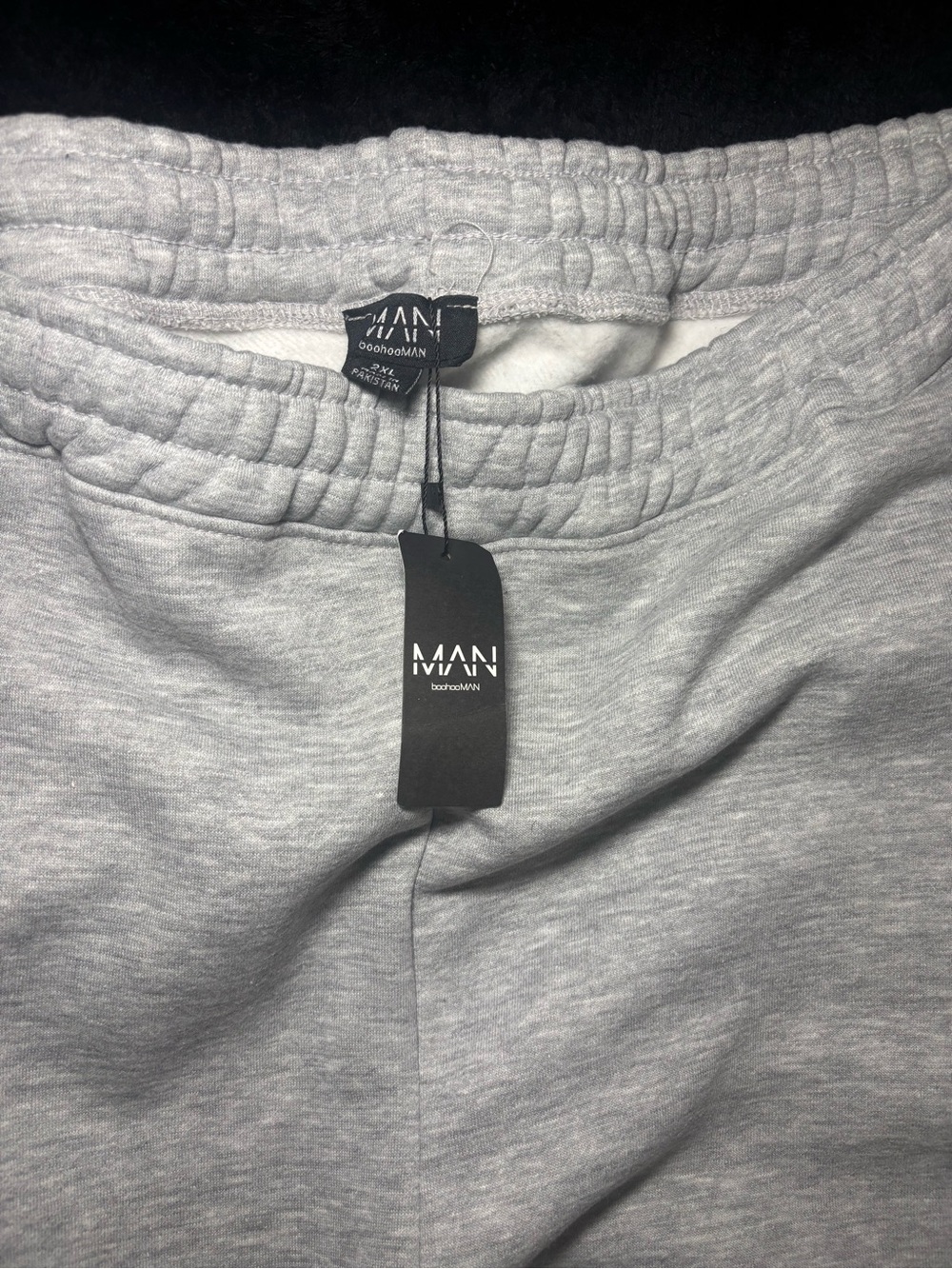 MAN by boohooMAN Light Gray Sweatpants bootcut (tall)